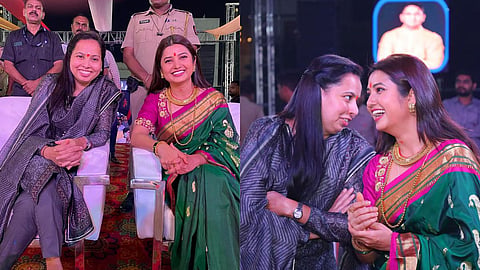 Prajakta Mali And Aditi Tatkare Photo