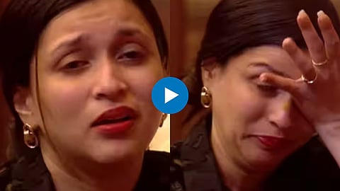 Mannara Chopra Crying Video