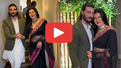 Sushmita Sen And Rohman Shawl
