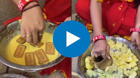 Biscuits Pakoda Viral Video