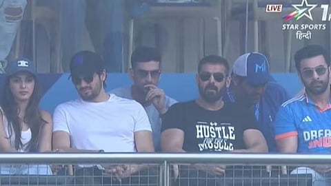 Bollywood Celebrities At Wankhede