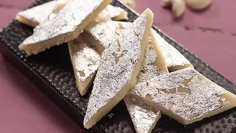 KajuKatli Recipe