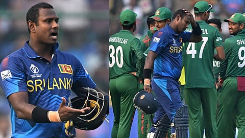 Angelo Mathews Timed Out