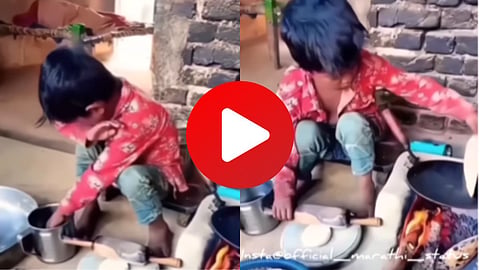 Little Boy Cooking Video