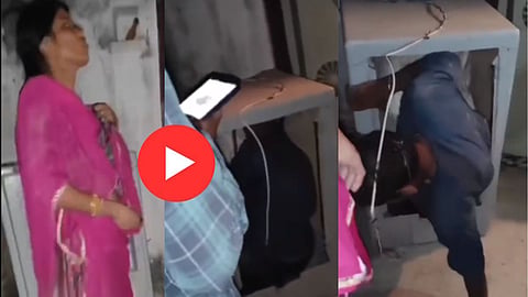BoyFriend Caught Inside Cooler Viral Video
