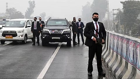 Pm Modi Security Lapse