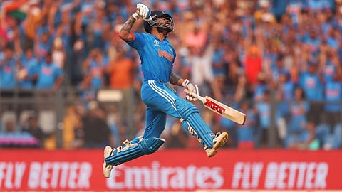 IND vs NZ: Team India Gave 398 Runs Target to New Zealand For ODI World Cup Semi Final 