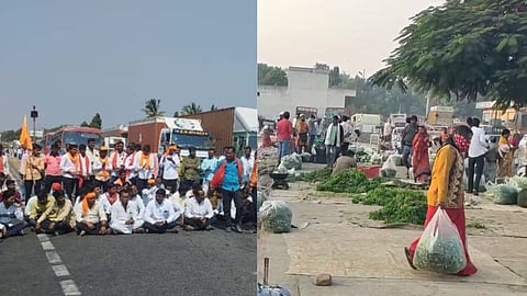 Maratha Reservation Andolan Farmers loss by Maratha protest beed news 