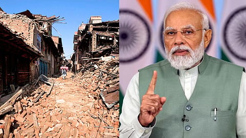 Major Earthquake in Nepal 154 people dies PM Narendra Modi announced Help 