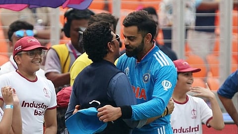 virat kohli sachin tendulkar