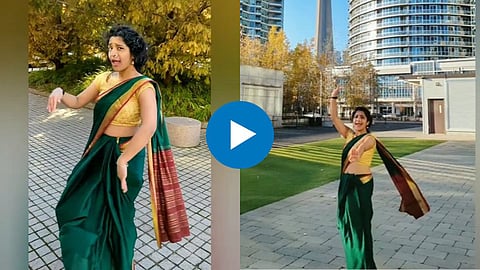 Marathi Pori Song Canada Indian Girl Dancing Video