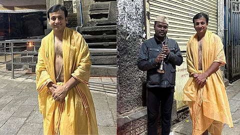 Sankarshan Karhade Visit Ambabai Temple