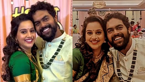 Shubhankar Ekbote And Amruta Bane Engagement Photos