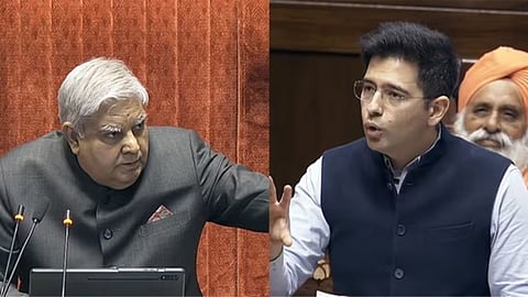 Jagdeep dhankhar & Raghav Chadha