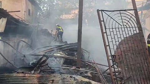 Mumbai Sakinaka Fire