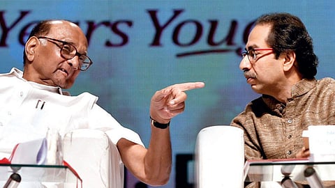 Sharad Pawar and Uddhav Thackeray