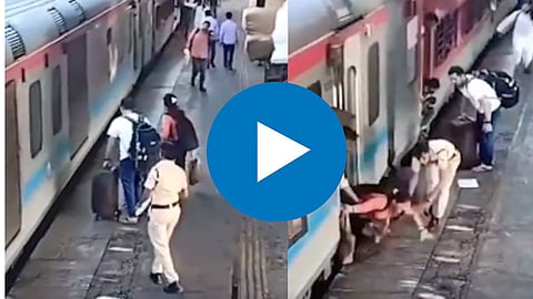 Railway Accident CCTV 