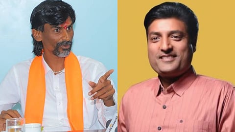 Buldhana news BJP spokesperson Vinod Wagh warns Manoj Jarange Patil about Maratha reservation