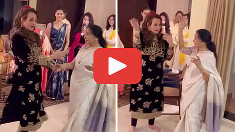 Asha Bhosle And Mumtaz Dance Video