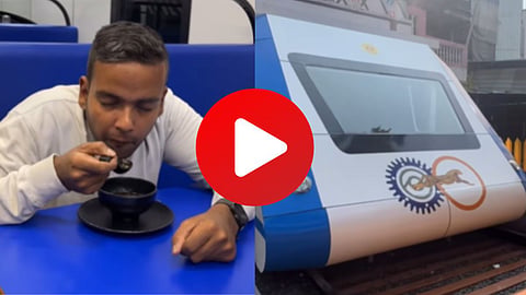 Vande Bharat Train Restaurant