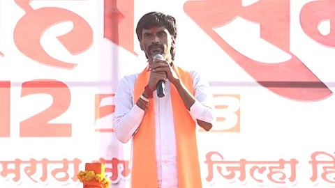 Manoj Jarange Patil in Hingoli