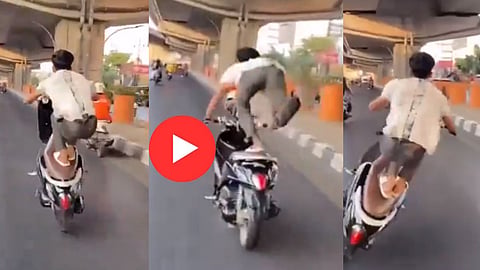 Bike Stunt Viral Video
