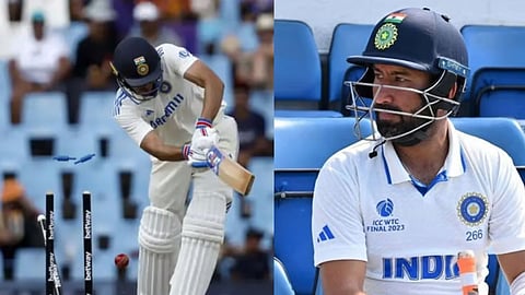 cheteshwar pujara with shubman gill