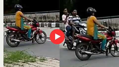 Bike Accident Video: गाडी शिकायची हौस महागात पडली... दोन दुचाकींचा भीषण अपघात; थरकाप उडवणारा VIDEO 