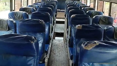 panhala girl injured in msrtc bus 