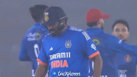 Rohit Sharma Angry