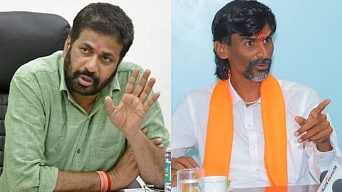 Mla Bacchu Kadu Meet Manoj jarange
