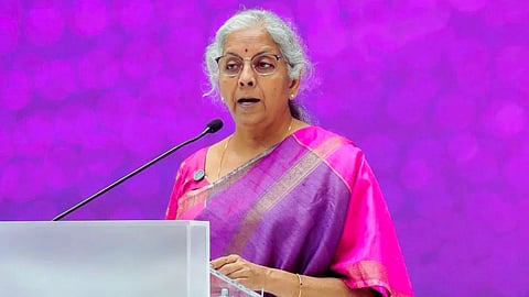 Finance Minister Nirmala Sitharaman 