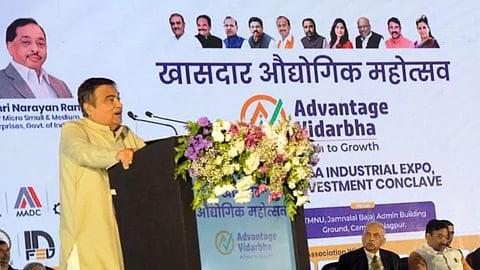 Nitin Gadkari In Nagpur