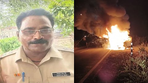 Sonpeth Police Accident