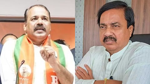 NCP Vs BJP Raigad Lok Sabha Constituency Controversy Sunil Tatkare Dhairyashil Patil Maharashtra Politics