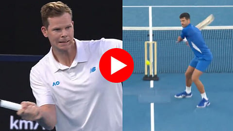 steve smith and novak djokovic