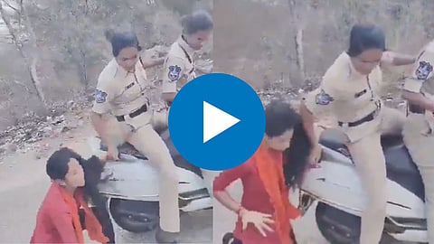 Telangana Protest Viral Video