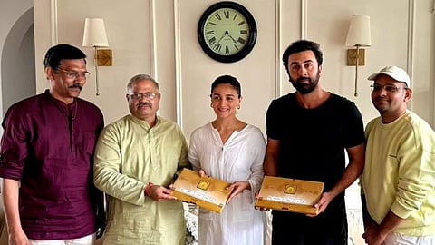 Alia-Ranbir Received Consecration Ceremony Of Ram Temple