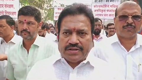 mathadi leader shashikant shinde warns cold storage owners morcha at apmc market vashi 