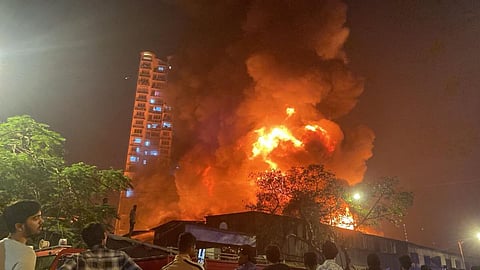 Mumbai Timber Market Fire