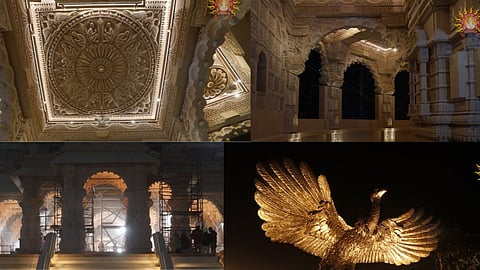 Ram Mandir Night View