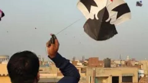 citizen from chandrapur passed away while flying kite