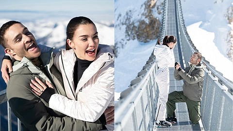 Amy Jackson Got Engaged With Boyfriend Ed Westwick