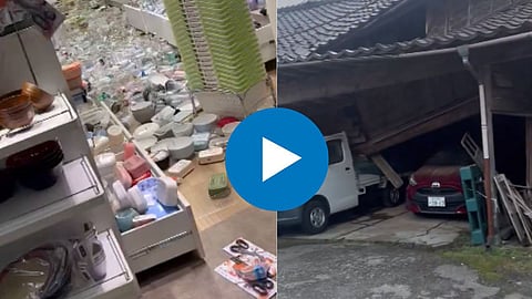 Japan Earthquake Viral Video