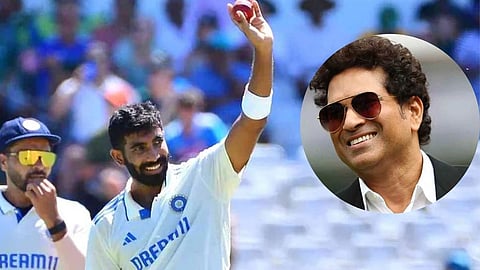 jasprit bumrah sachin tendulkar
