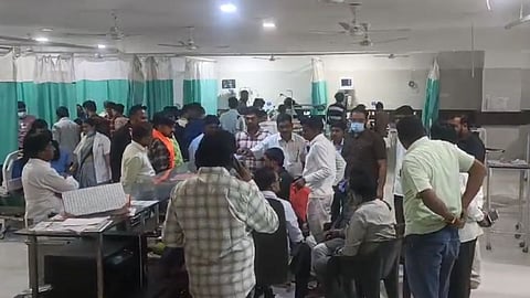 five passed away in belgavhan ghat today, yavatmal accident news 