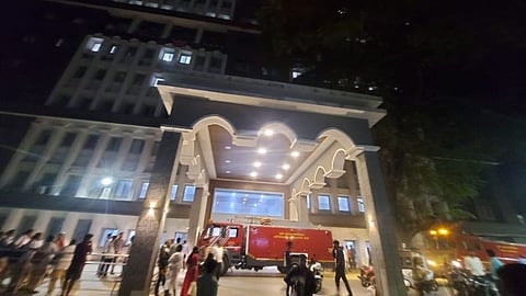 Sassoon hospital building caught fire in Pune