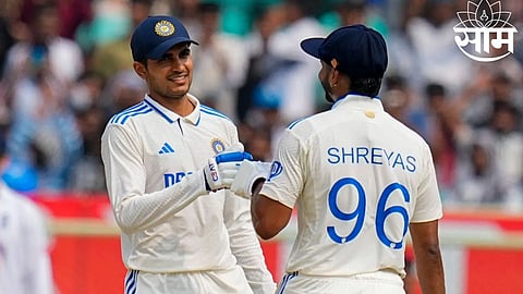 shubman gill with shreyas iyer