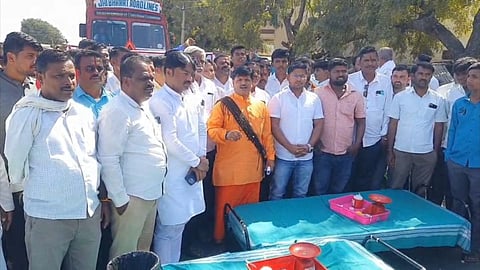 jat villagers demands water from mhaisal project today 