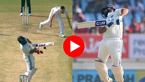 rohit sharma mark wood